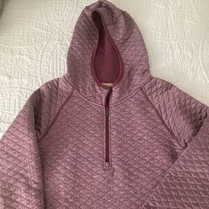Smartwool Diamond Peak Quilted Quarter-Zip Hoodie